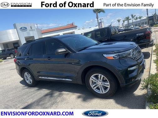 Stone Blue Metallic 2024 Ford Explorer XLT