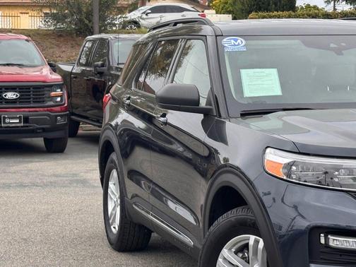 Stone Blue Metallic 2024 Ford Explorer XLT