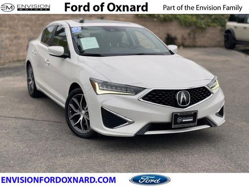 Platinum White Pearl 2020 Acura ILX Premium Package