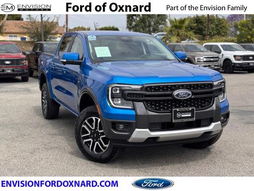 Blue Metallic 2024 Ford Ranger LARIAT