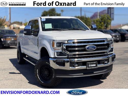 Star White Metallic Tri-Coat 2020 Ford F-250 Lariat