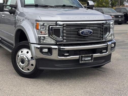 Iconic Silver Metallic 2022 Ford F-450 Lariat