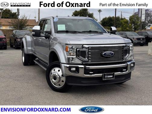 Iconic Silver Metallic 2022 Ford F-450 Lariat