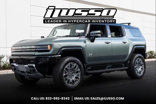 Moonshot Green Matte 2024 GMC HUMMER EV SUV 3X