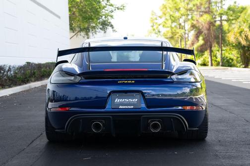 Gentian Blue Metallic 2024 Porsche 718 Cayman GT4 RS
