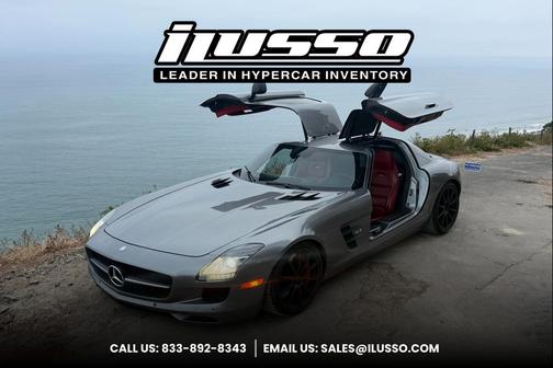 Grey 2012 Mercedes-Benz SLS AMG Base