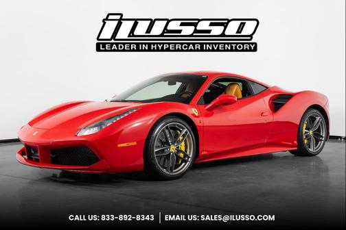 Rosso Corsa 2017 Ferrari 488 GTB Coupe