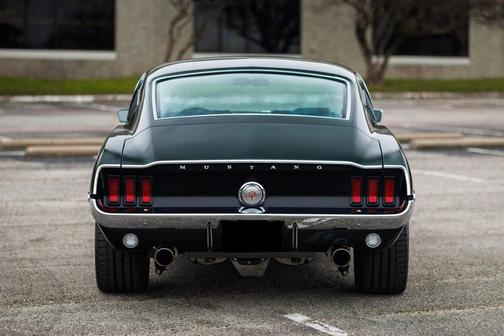 Black 1968 Ford Mustang Coupe