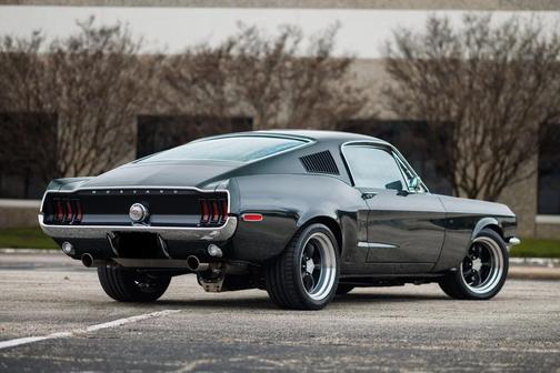 Black 1968 Ford Mustang Coupe