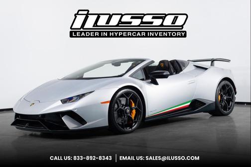 Grigio Adams 2018 Lamborghini Huracan Performante Spyder