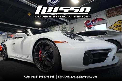 White 2024 Porsche 911 Carrera GTS
