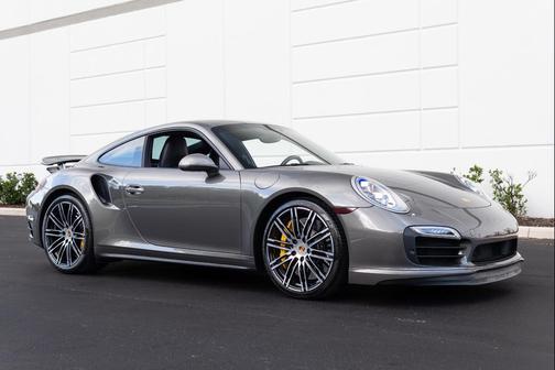 Black 2014 Porsche 911 Turbo S