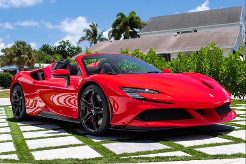 Rosso Scuderia 2025 Ferrari SF90 Spider Convertible