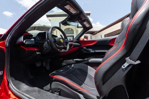 Rosso Scuderia 2025 Ferrari SF90 Spider Convertible