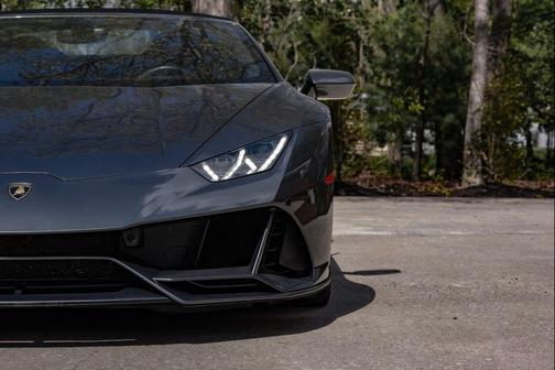Gray 2020 Lamborghini Huracan EVO EVO Spyder