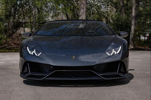 Gray 2020 Lamborghini Huracan EVO EVO Spyder
