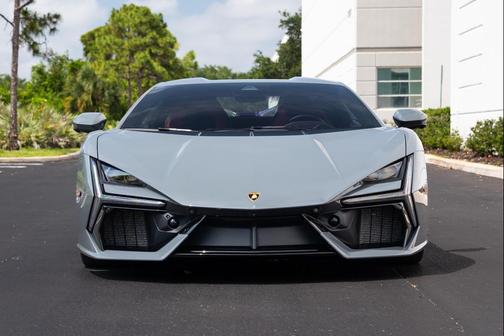 Gray 2024 Lamborghini Revuelto Coupe