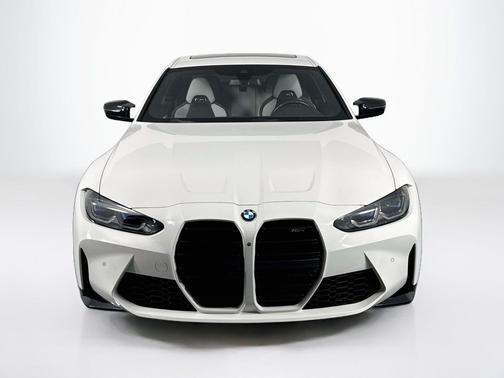 White 2021 BMW M4 Base