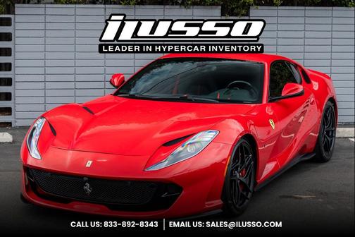 Rosso Corsa 2019 Ferrari 812 Superfast Base