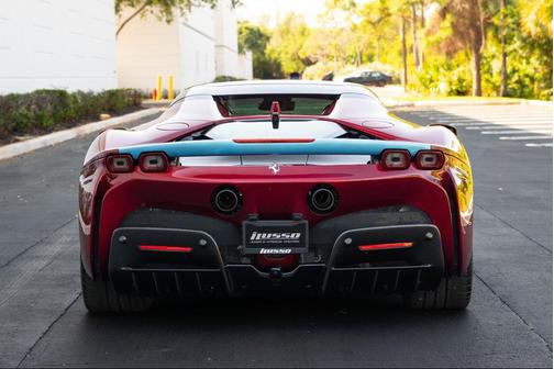 Rosso Libano 2024 Ferrari SF90 Spider Convertible