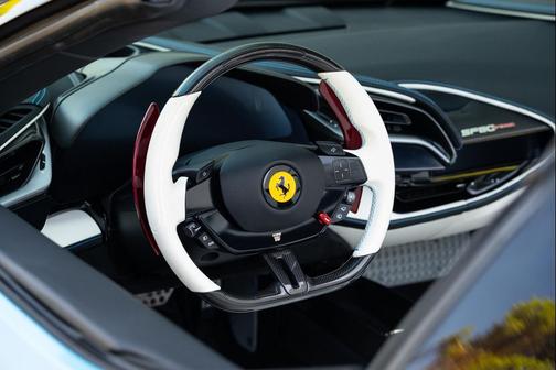 Rosso Libano 2024 Ferrari SF90 Spider Convertible
