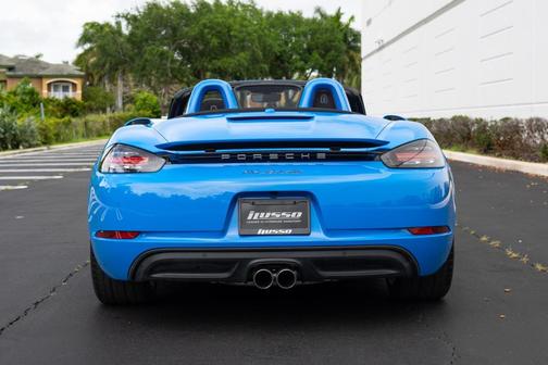 Shark Blue 2022 Porsche 718 Boxster Convertible