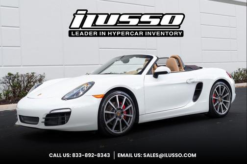 White 2015 Porsche Boxster S