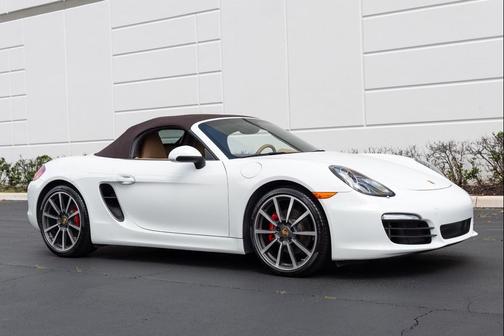 White 2015 Porsche Boxster S