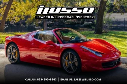 Rosso Corsa 2014 Ferrari 458 Spider Base