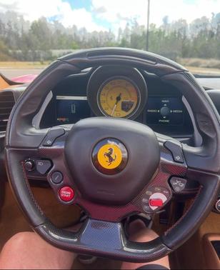 Rosso Corsa 2014 Ferrari 458 Spider Base