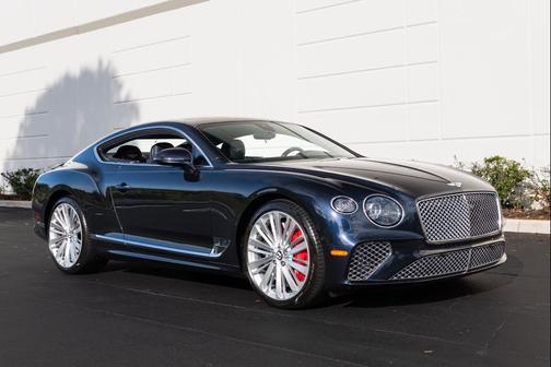 Dark Sapphire Metallic 2023 Bentley Continental GT Speed