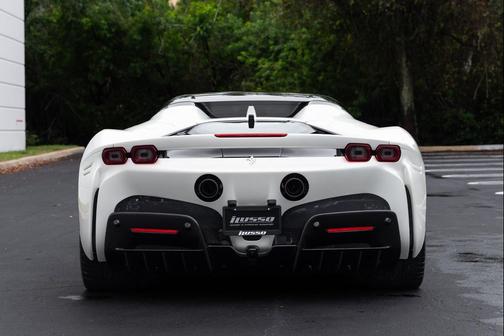 White 2024 Ferrari SF90 Spider Convertible