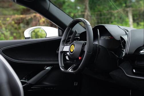 White 2024 Ferrari SF90 Spider Convertible