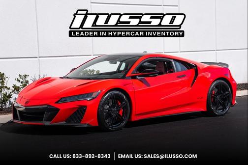 Red 2022 Acura NSX Base