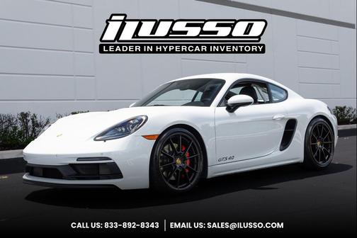 White 2025 Porsche 718 Cayman GTS 4.0