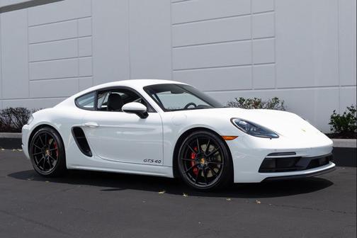 White 2025 Porsche 718 Cayman GTS 4.0