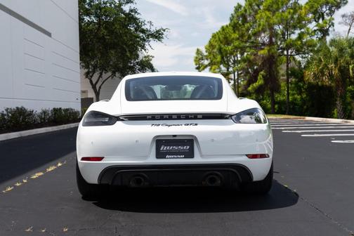 White 2025 Porsche 718 Cayman GTS 4.0