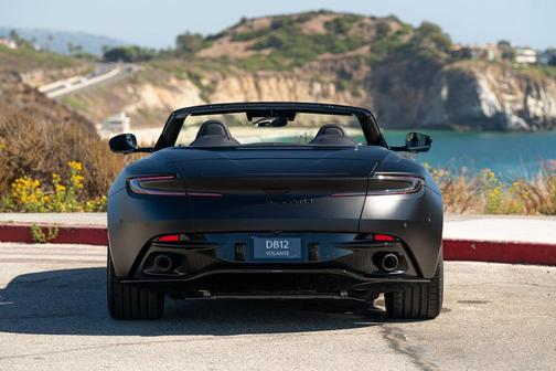 Black 2025 Aston Martin DB12 Volante