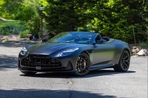 Black 2025 Aston Martin DB12 Volante