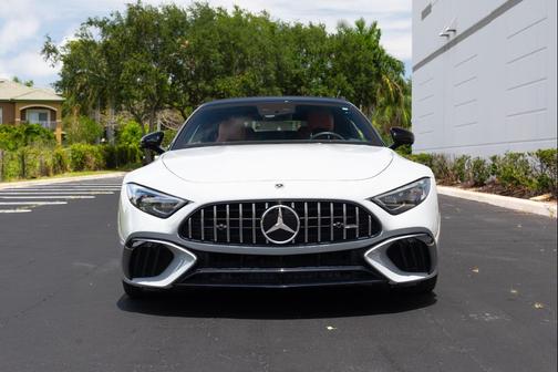 Gray 2022 Mercedes-Benz AMG SL 55 Base