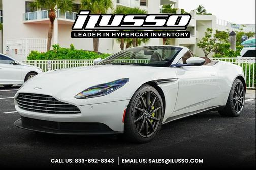 Stratus White 2019 Aston Martin DB11 Volante
