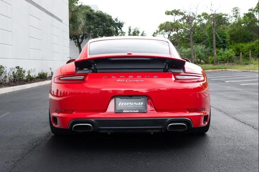 Guards Red 2017 Porsche 911 Carrera