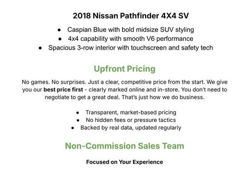 2018 Nissan Pathfinder SV