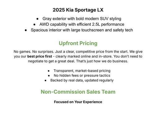 2025 Kia Sportage LX