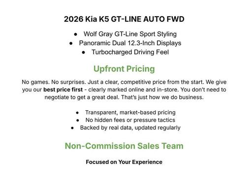 2026 Kia K5 GT-Line FWD