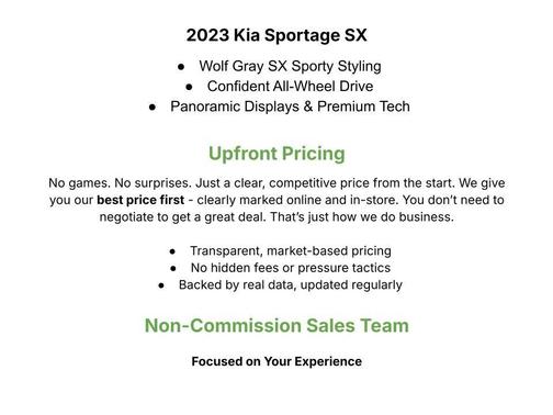 2023 Kia Sportage SX