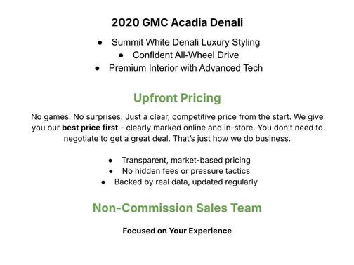 2020 GMC Acadia Denali