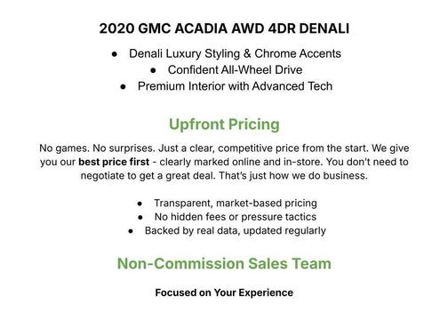 2020 GMC Acadia Denali