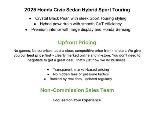2025 Honda Civic Hybrid Sport Touring