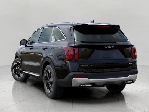 Aurora Black Pearl 2026 Kia Sorento Hybrid EX